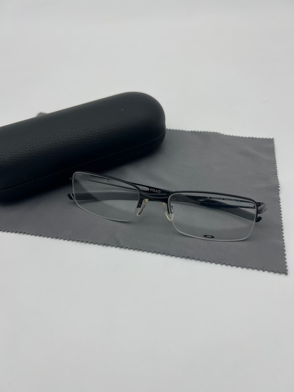 오클리 OAKLEY 반무테 스퀘어 안경 OX5045-0153 FRAG 상품이미지1