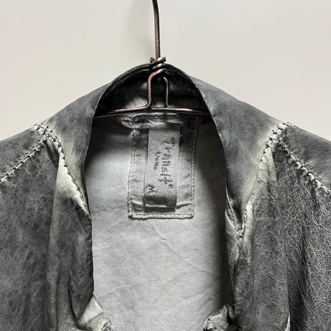 트랜짓 워시드 램스킨 자켓 상품이미지5