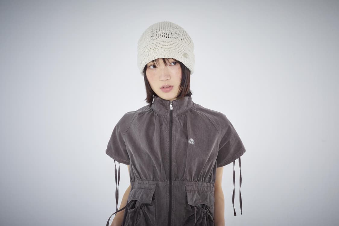 Coyseio scarf hat beige 상품이미지2