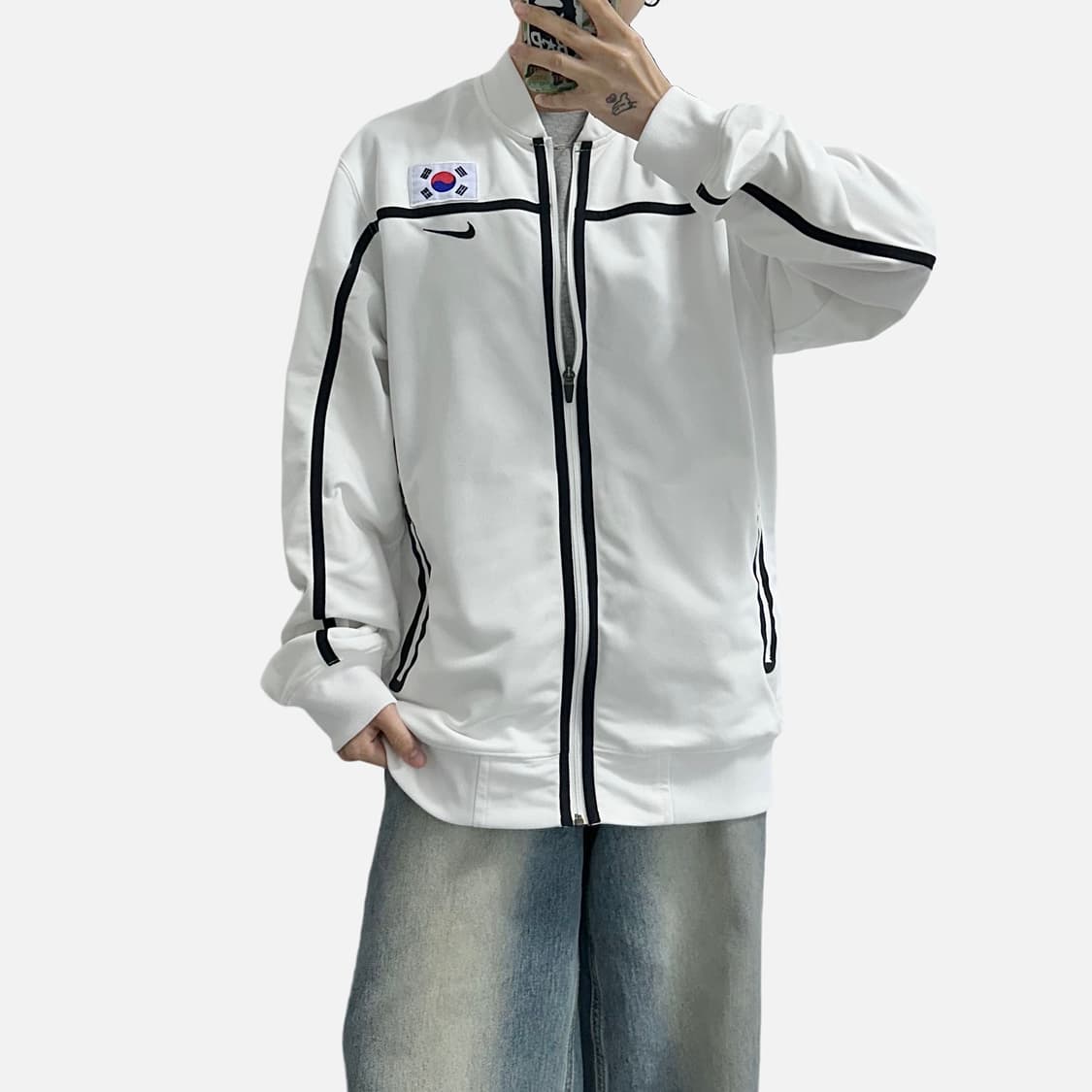 나이키 드라이핏 스우시 코리아 져지 트랙탑 자켓 상품이미지3