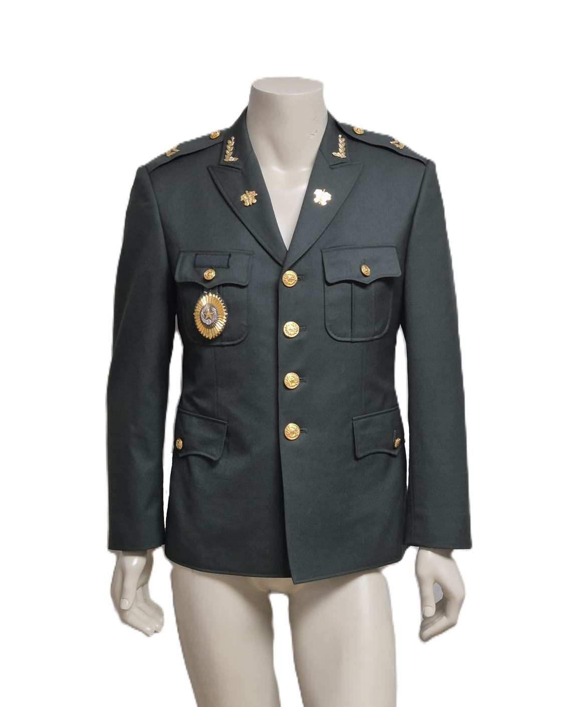 육군 구형 기갑 하사 동계 부사관 정복 전투복 상의 블레이저 자켓 (M) 상품이미지1