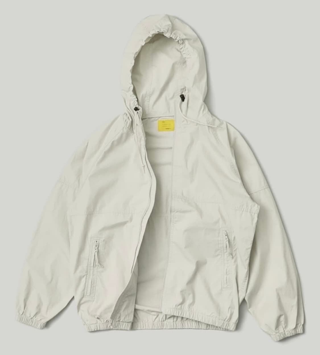 KHAKIS HOODED RAGLAN JACKET G2 LIGHT GRE 상품이미지2
