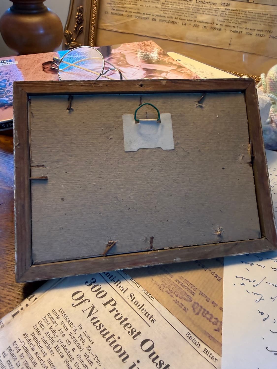 프랑스 빈티지 손글씨 액자 상품이미지2