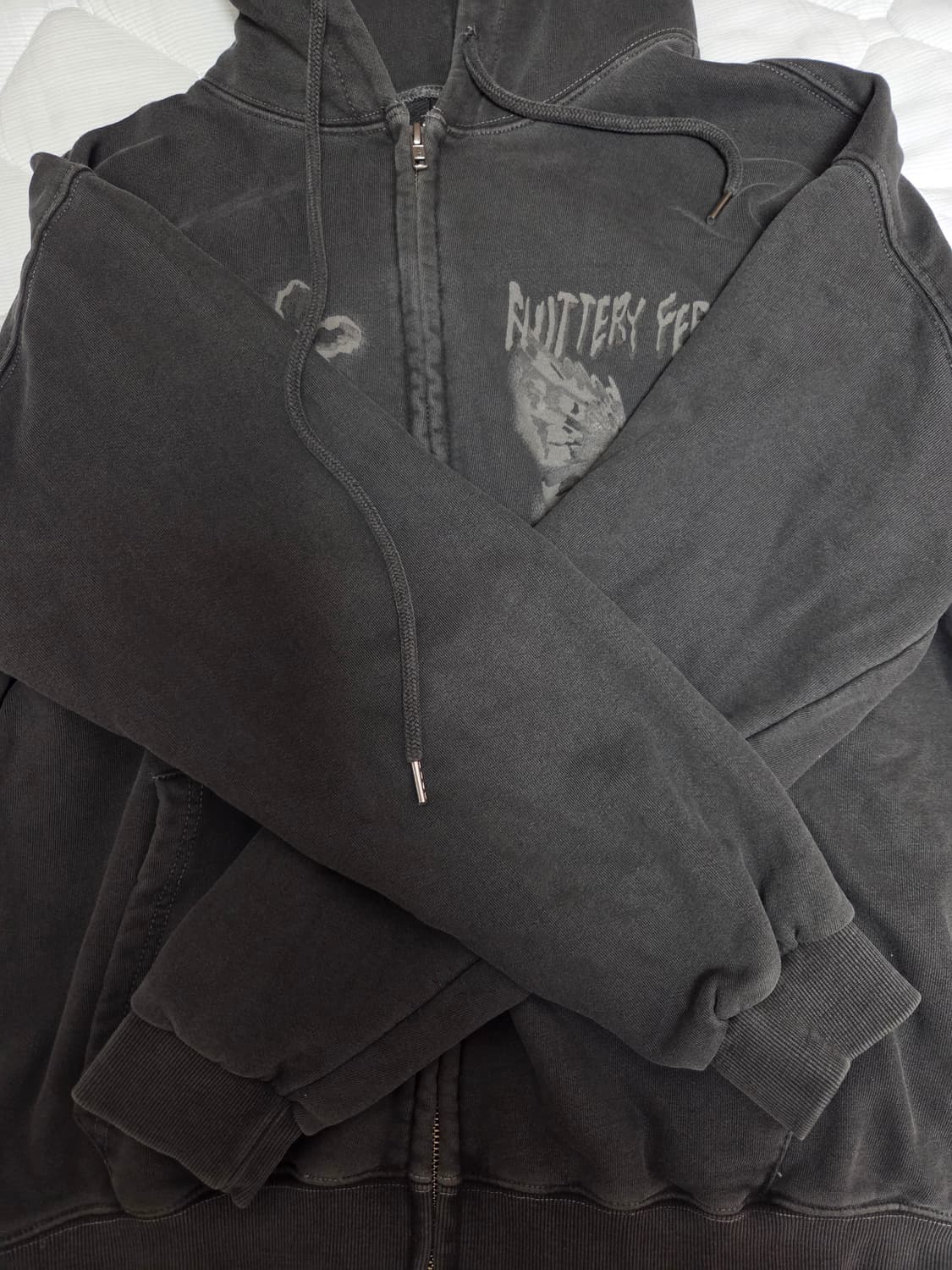 꼼파뇨 플러터리 피그먼트 후드집업 m 상품이미지3