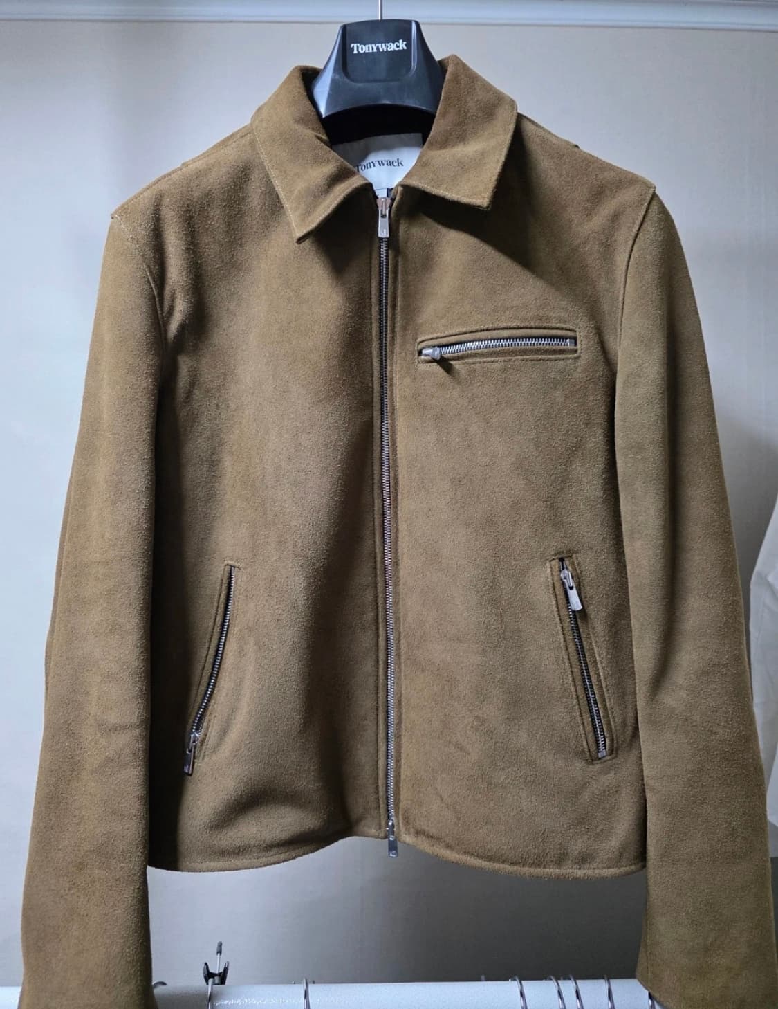 토니웩 스웨이드 래더자켓 상품이미지1