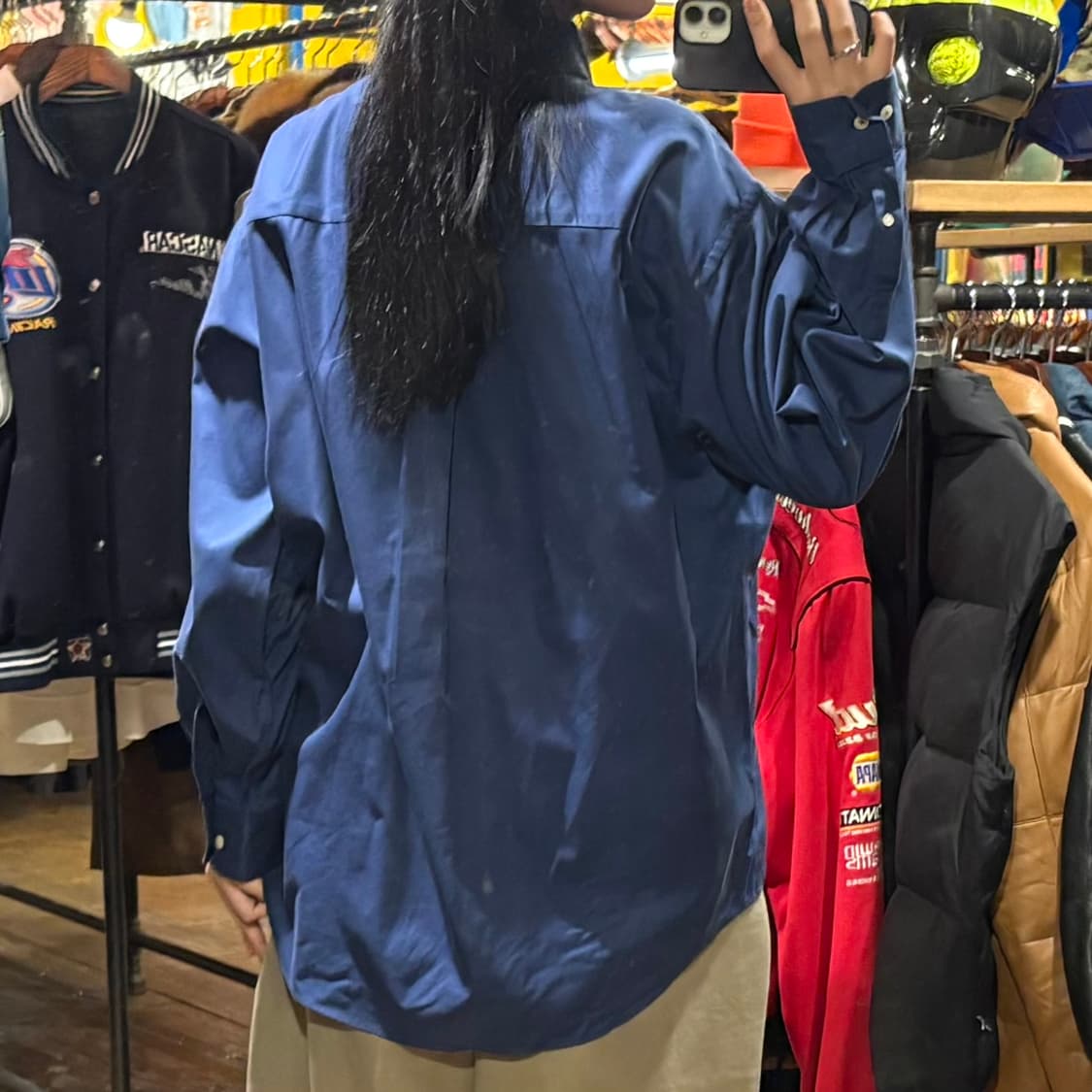 [HI] Carhartt 칼하트 긴팔셔츠 블루 상품이미지5
