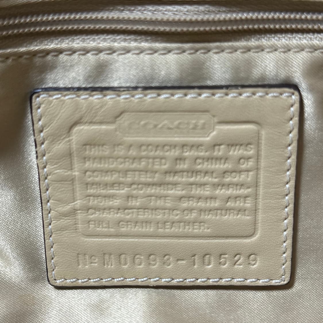 Coach 코치 레더 숄더백 상품이미지10