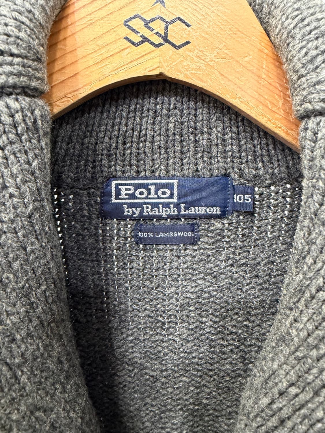 정품) 폴로랄프로렌 니트 가디건 그레이 105 상품이미지6