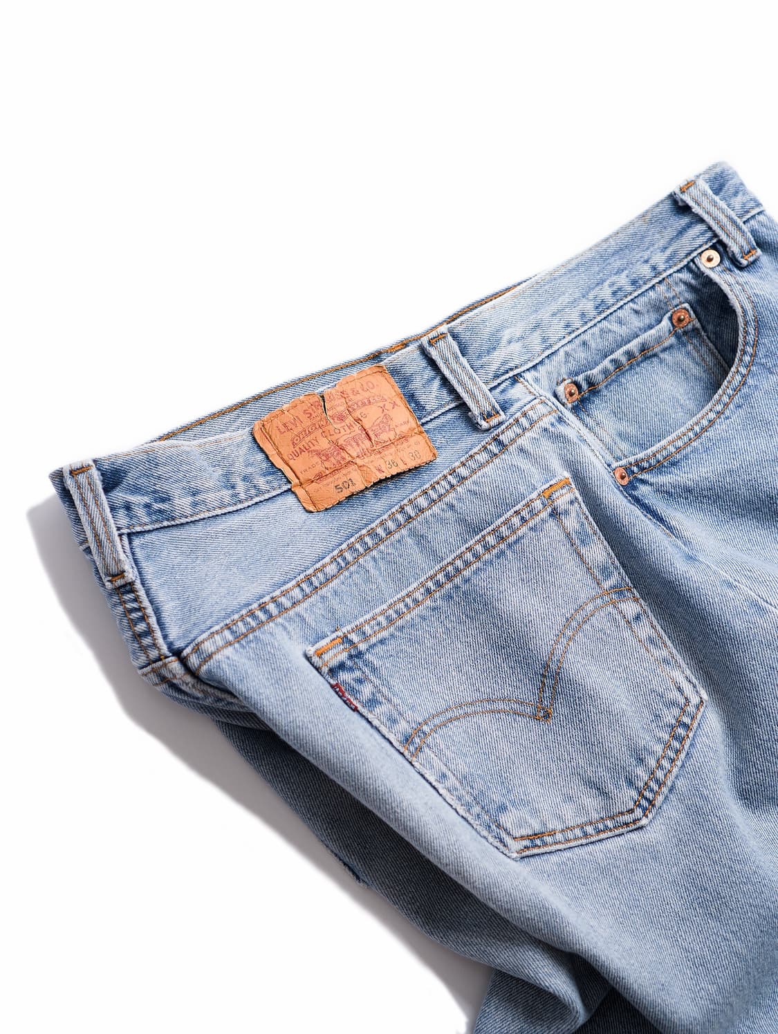 90’s Levi’s 501 Washed Denim Pants 상품이미지3