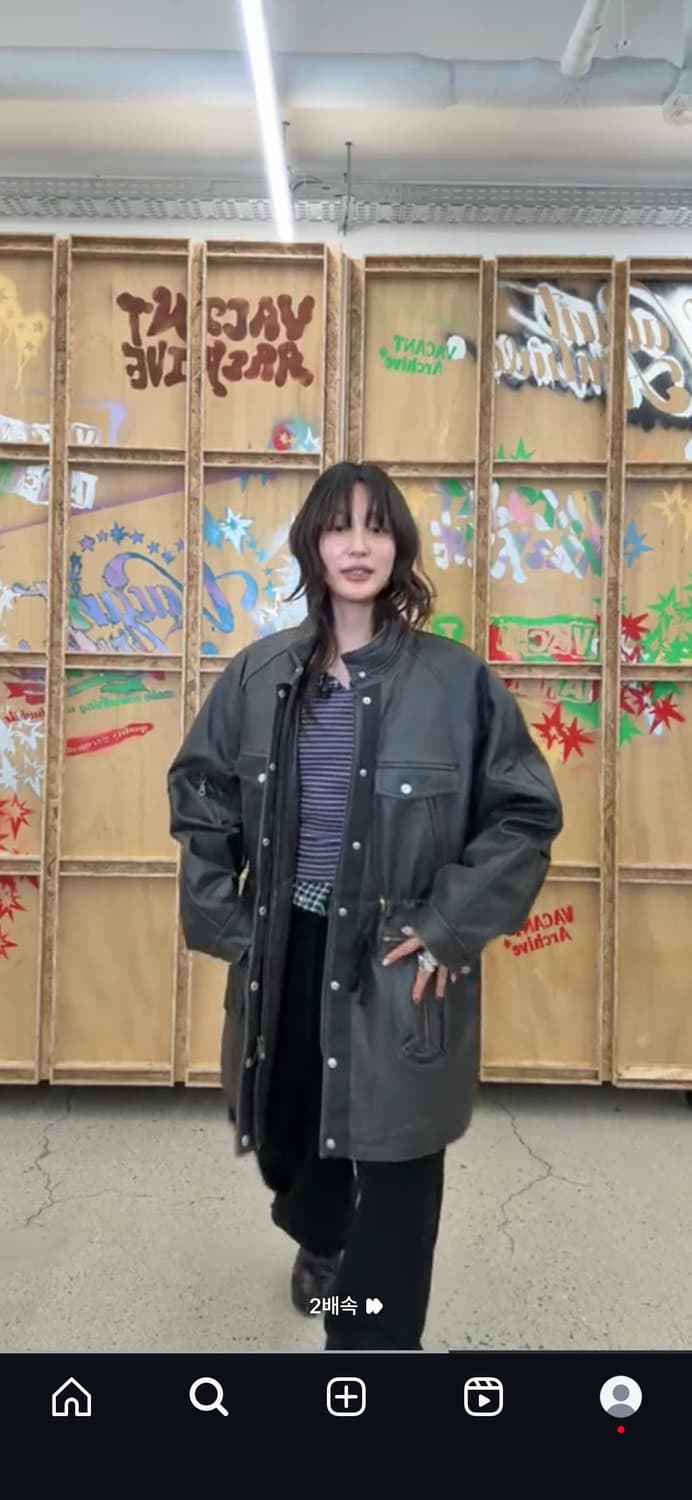 베이컨트 아카이브 빅터 레더 필드자켓 상품이미지4