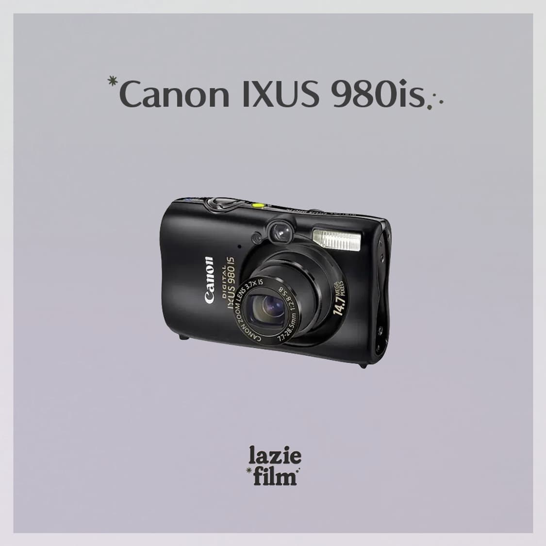 하이엔드✧･ﾟCanon ixus 980is 캐논 익서스 디카 카메라 상품이미지1