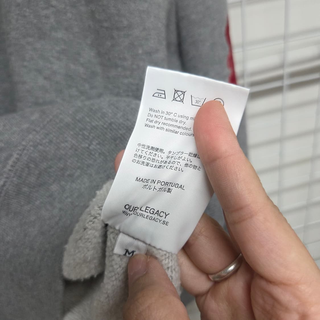 아워레가시 로즈맨투맨 (하정우착용) m 상품이미지4