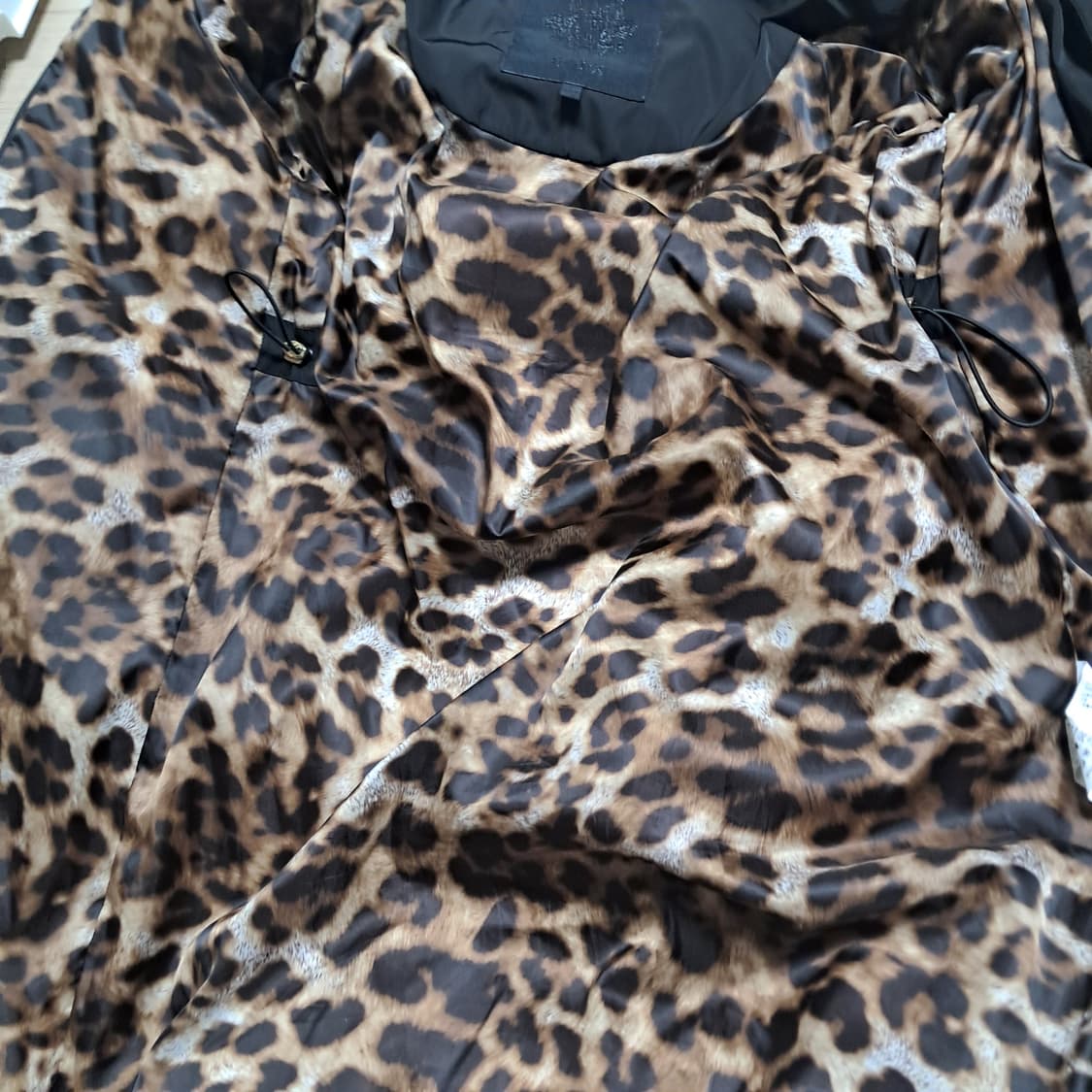 GGPX 블랙 모피퍼 덕다운 롱패딩 S(55~66) 상품이미지8