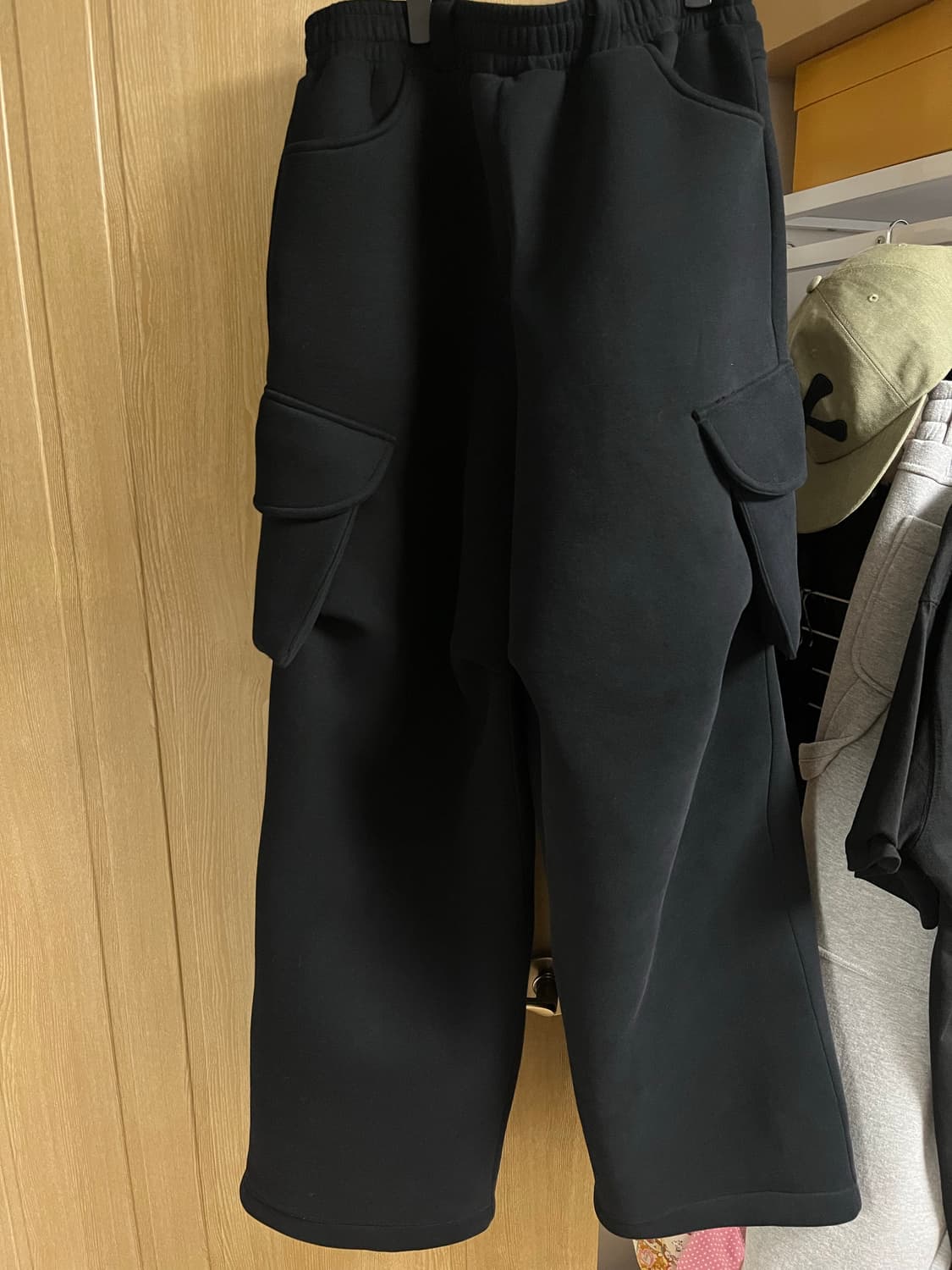 MJD X KOIN 서울 와이드 카고 스웻 팬츠 상품이미지2