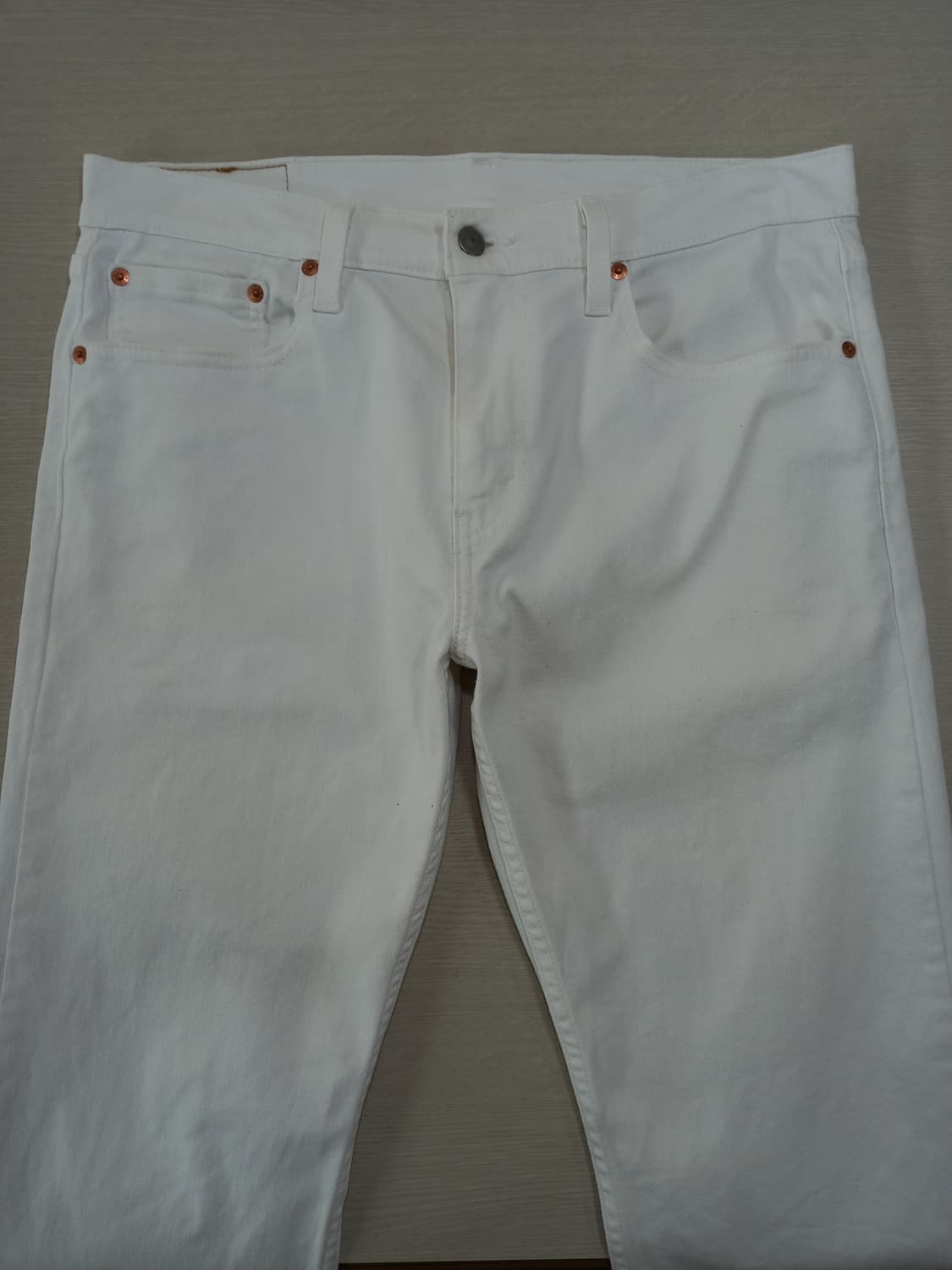 33 리바이스502 스판 슬림일자진 화이트 33-448 상품이미지3