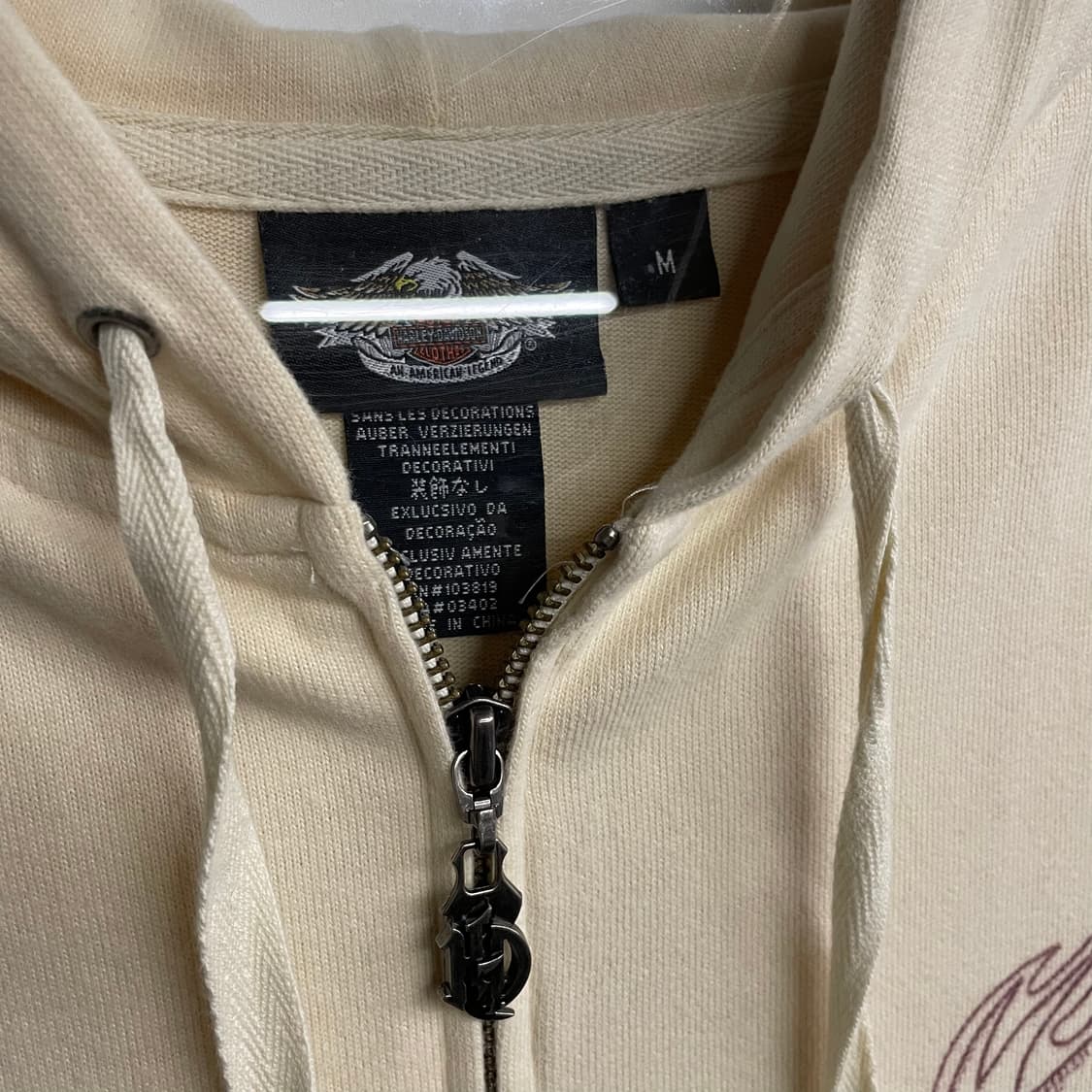 할리데이비슨 Y2k 후드집업 상품이미지10