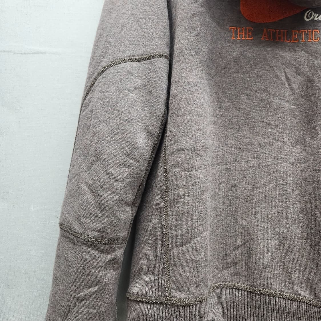 올드스쿨 나이키 스펠아웃 로고 투웨이 엘보패치 후드집업L(L)남여공용 상품이미지5