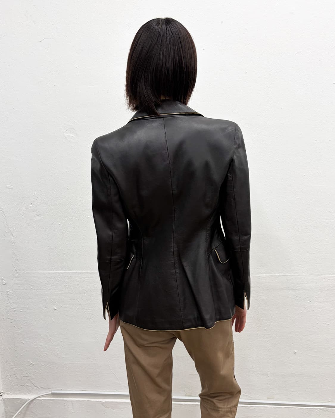 엠포리오 아르마니 램레더 자켓 상품이미지2