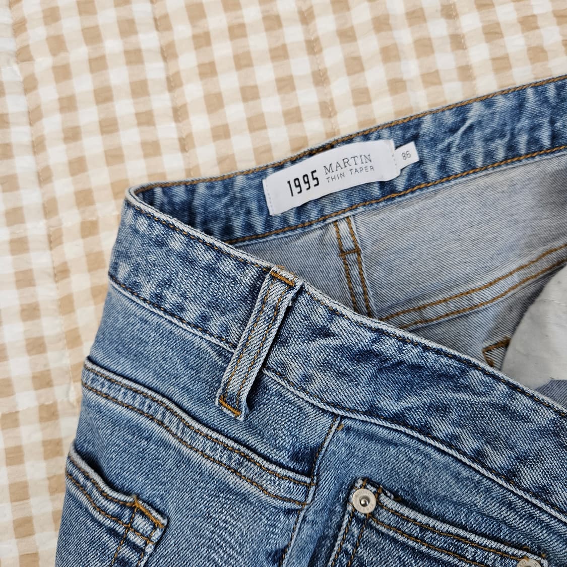 지오지아 스판 데님 청바지 남자33 상품이미지2