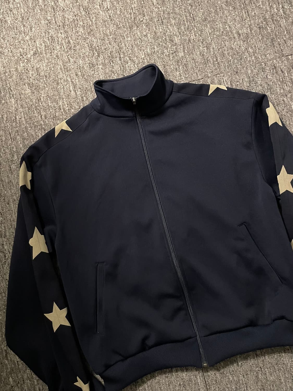 캐피탈 스무스 져지 스턴트맨 트랙 자켓 네이비 [4] 상품이미지1