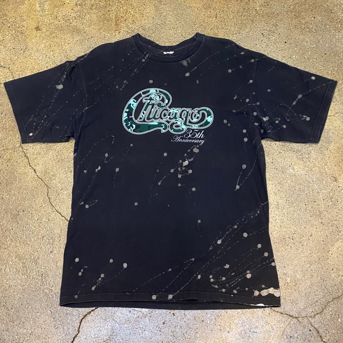 미국 빈티지 락밴드 시카고 Chicago 30주년 반팔티 락티셔츠 상품이미지1