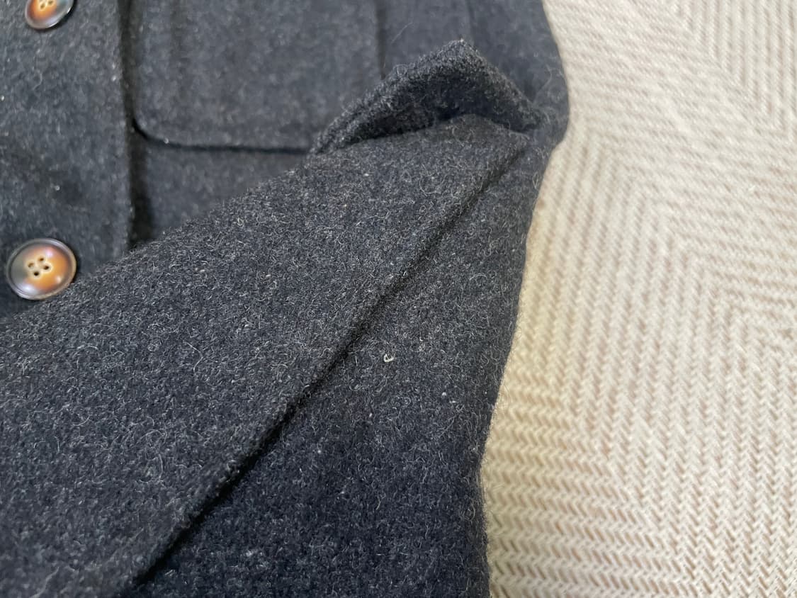 빈티지 켈렌 다크그레이 후드 울 베스트  J03733 상품이미지10