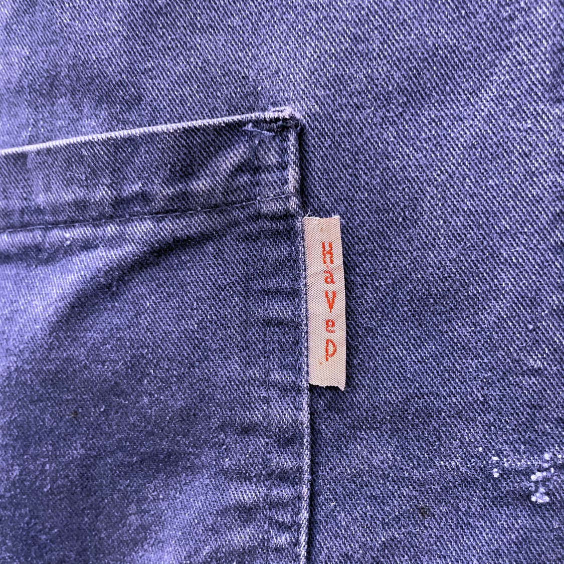 60s-70s 프렌치 워크 자켓 / 빈티지 초어 자켓 워크 웨어 상품이미지4