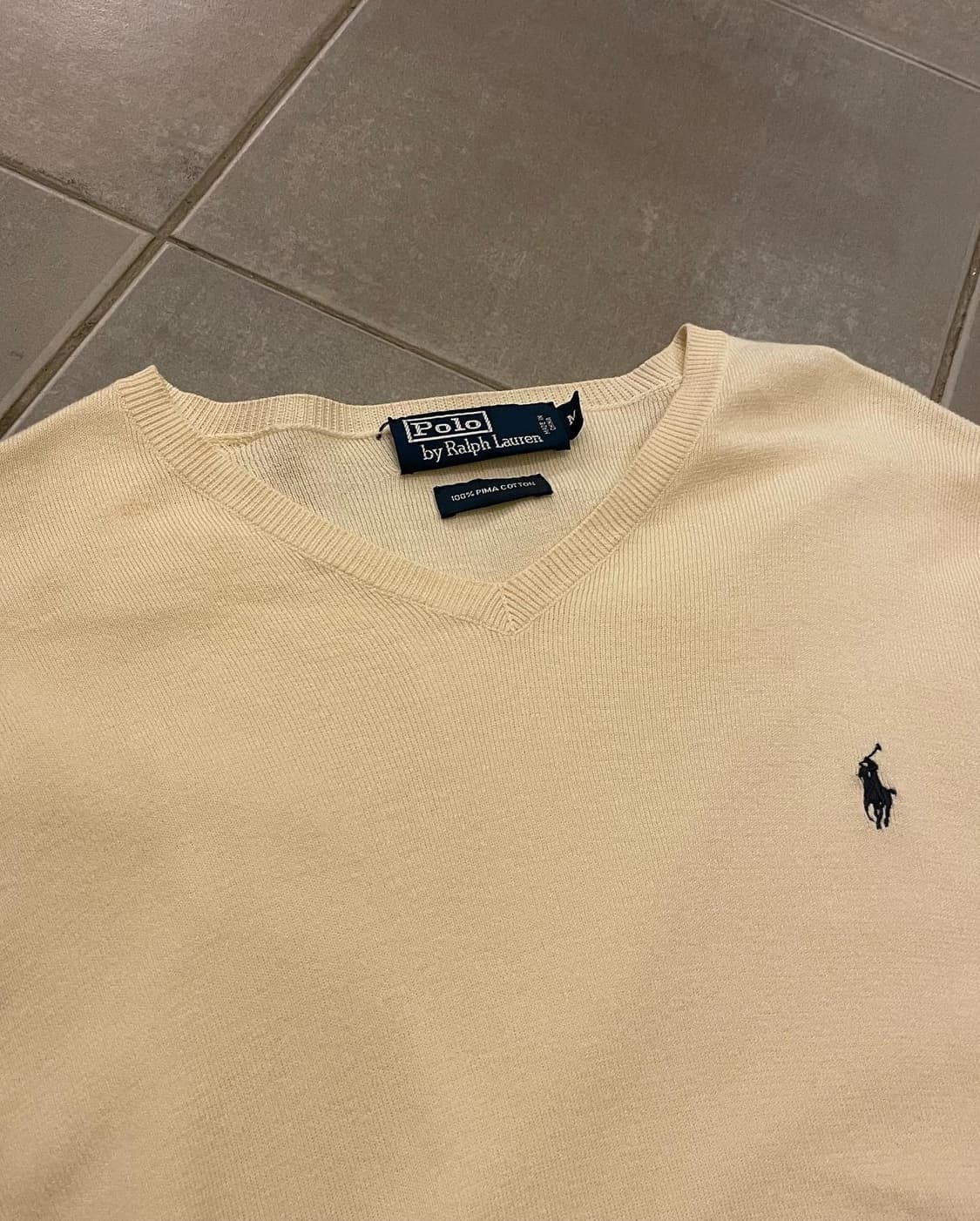 폴로 오트밀 니트 상품이미지2