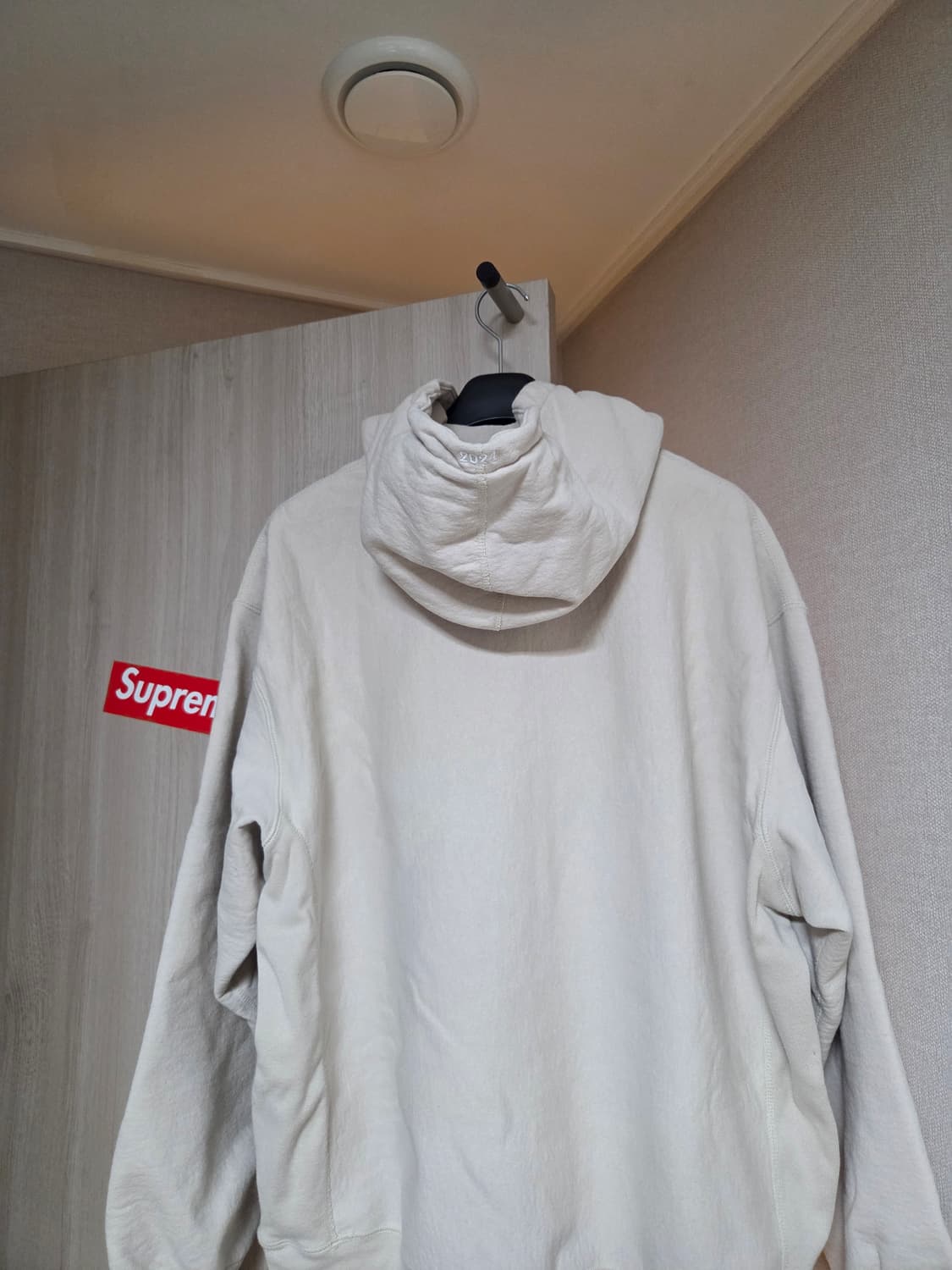 슈프림 24fw 박스로고 후드 [스톤/XL] 상품이미지2