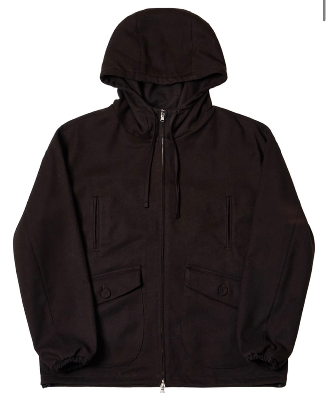 QUAD POCKET HOODED ZIP-UP (DARK BROWN) 상품이미지3