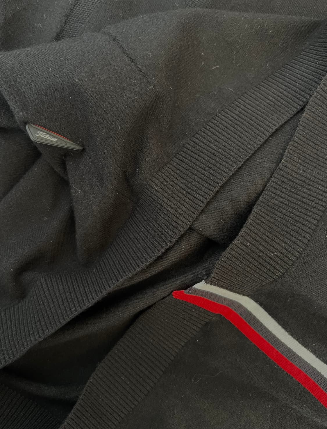 타이틀리스트 남성 블랙 골프티셔츠 터틀넥니트티 상품이미지6