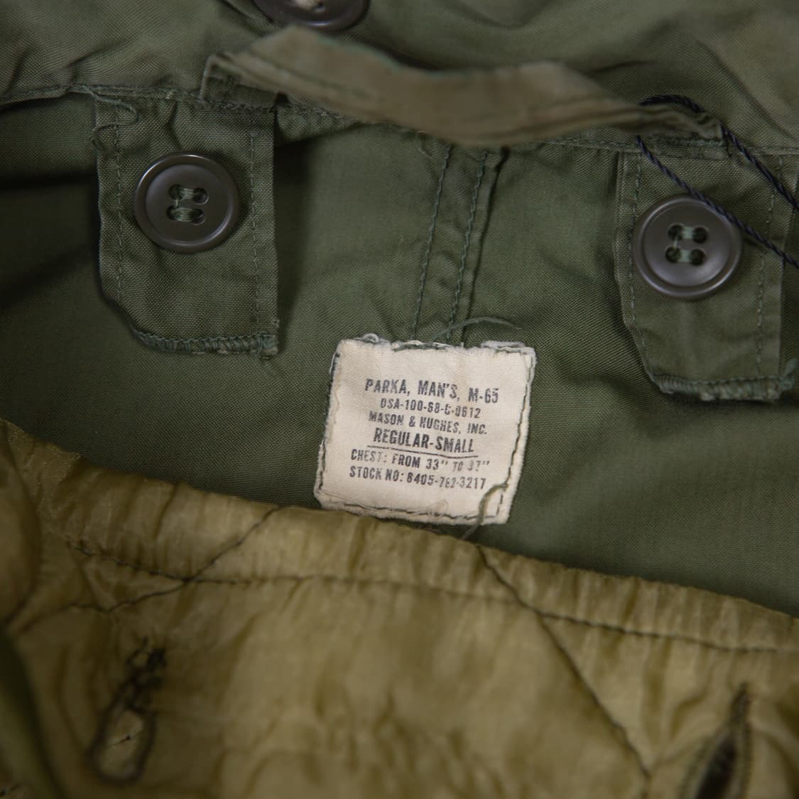 U.S.Army M65 피쉬테일 파카 오리지널 상품이미지10