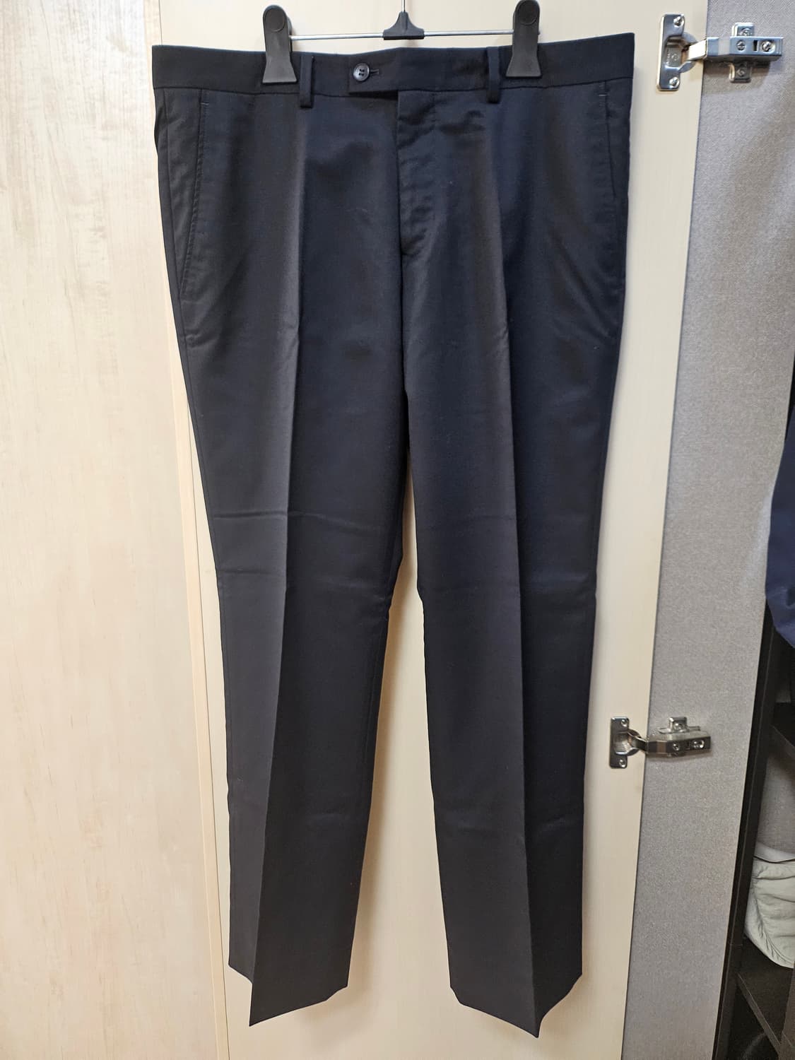 띠어리 울 슬랙스 블랙 34 상품이미지1