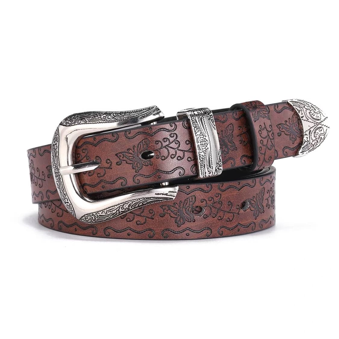 빈티지 인그레이빙 벨트  상품이미지1