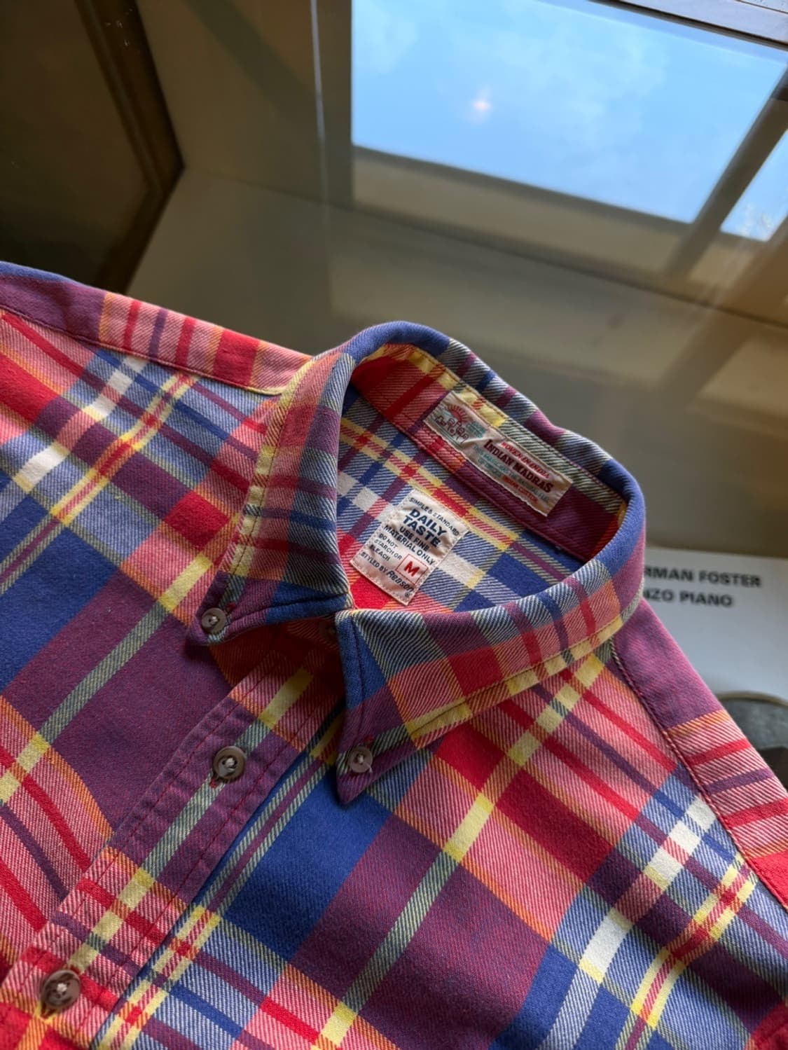 REASON 마드라스 셔츠 95 상품이미지7