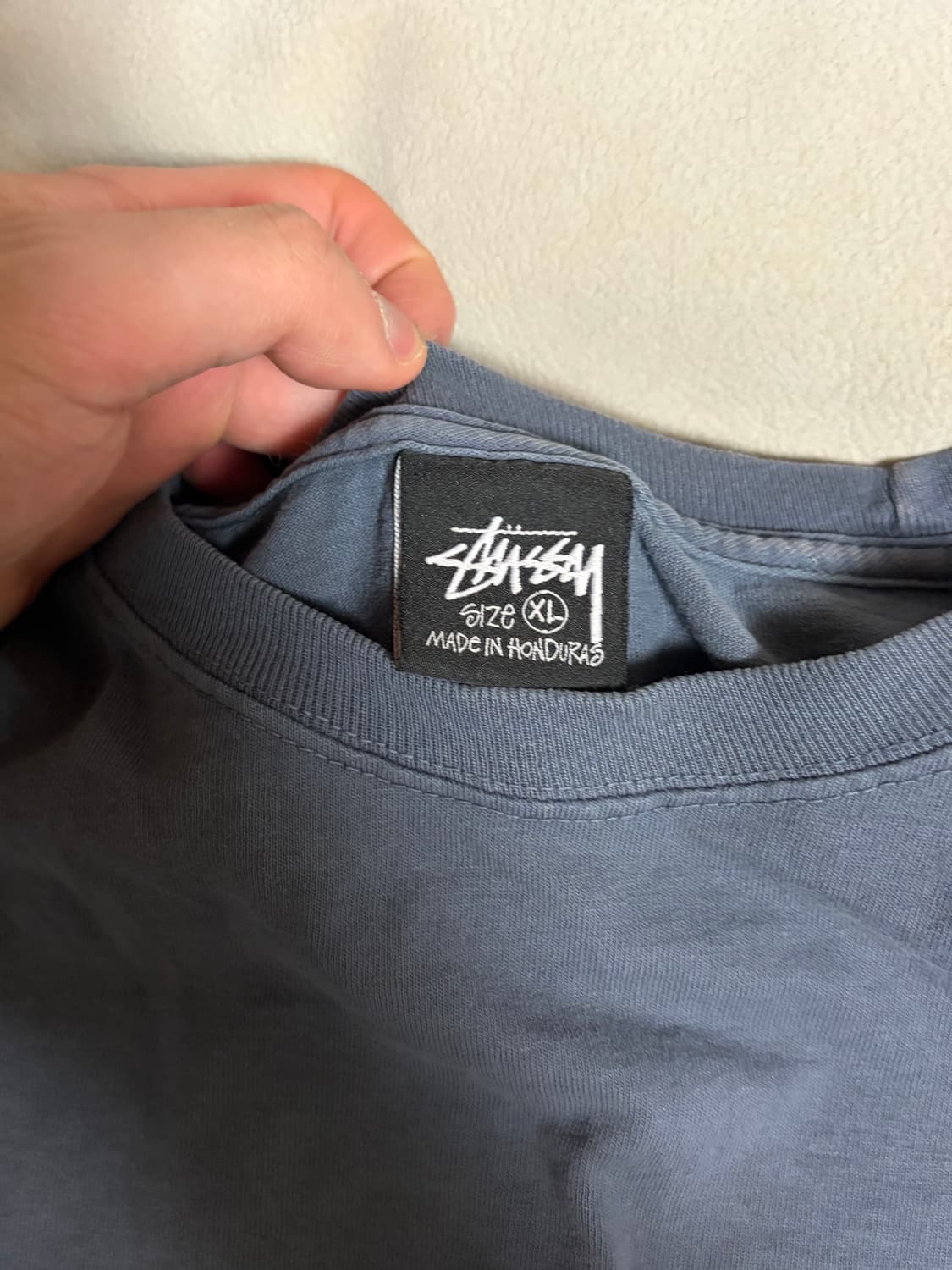 스투시 서프워크 인디고 피그먼트 티셔츠 상품이미지4