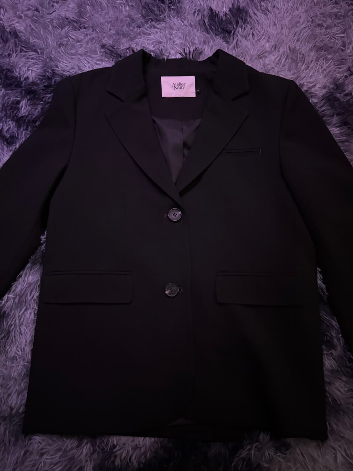 ( F ) Classic Black Tailored Blazer 상품이미지1