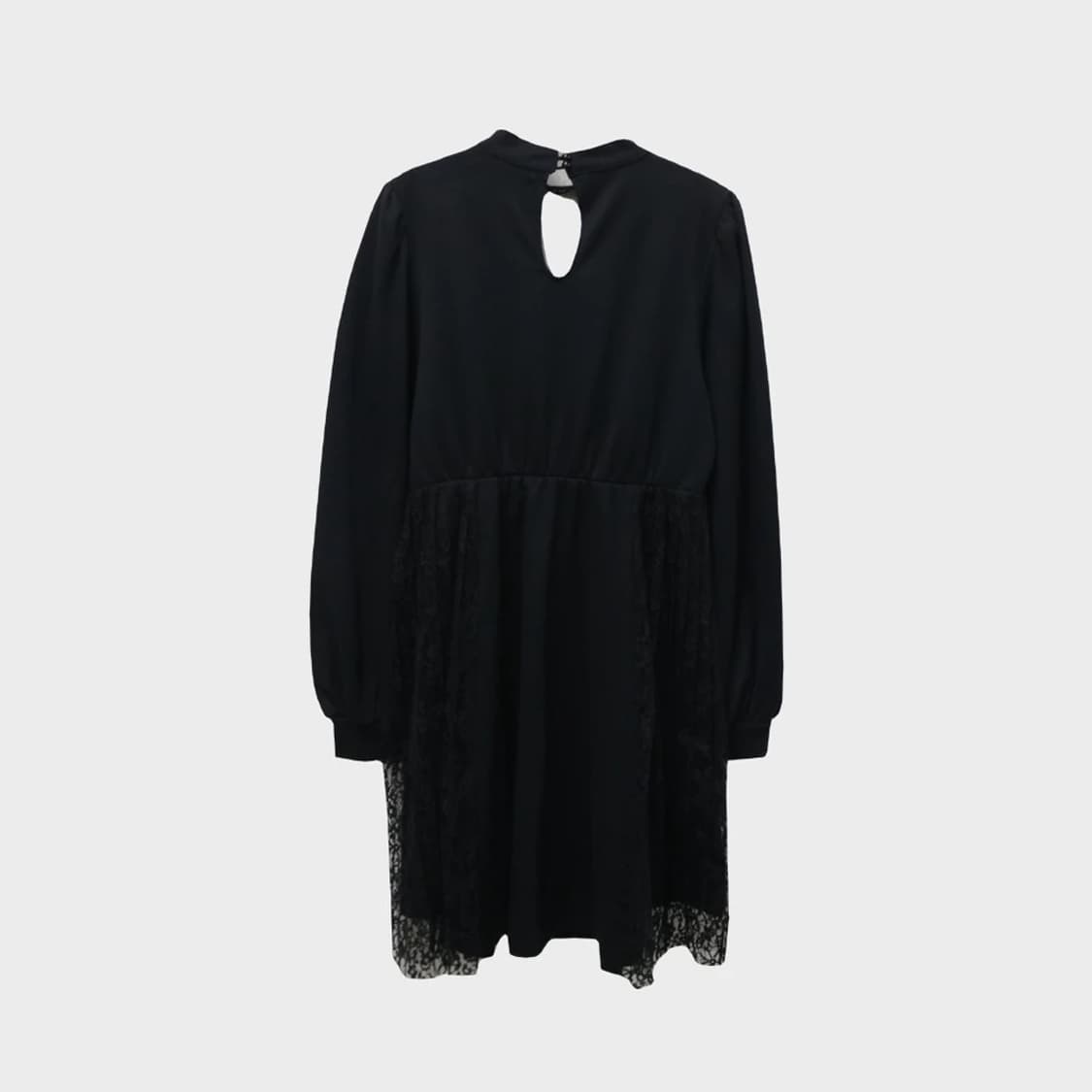 JAMIE 오네갸루 초커 넥 레이스 원피스 62122 상품이미지2