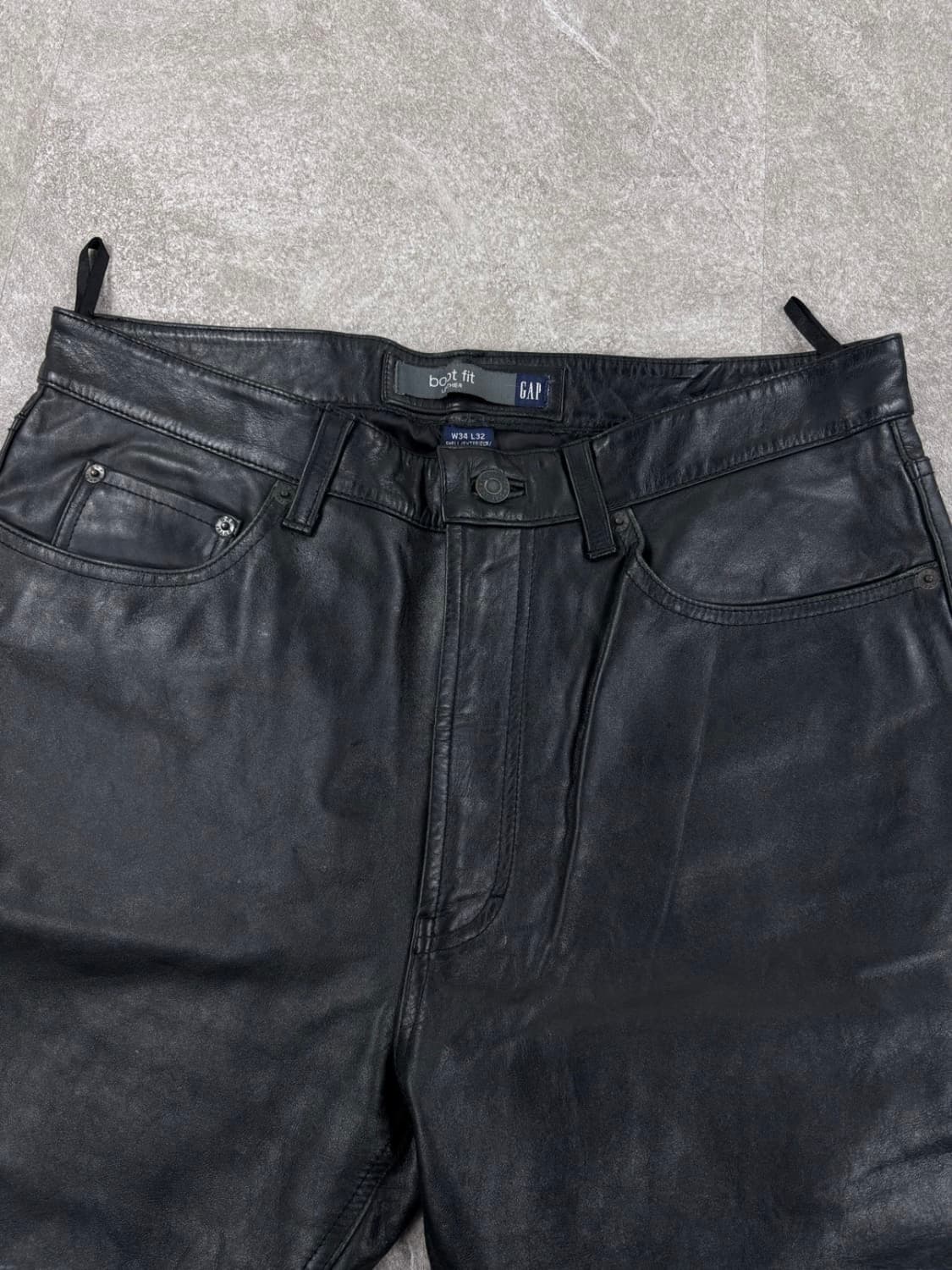 Gap 갭 레더팬츠 부츠컷 상품이미지3