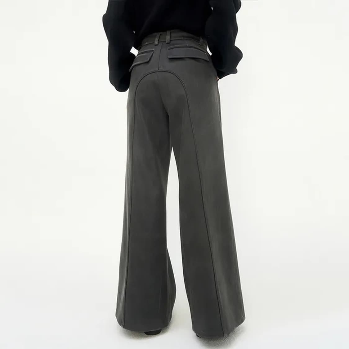 (새상품,풀세트)트리밍버드 스웨이드 셋업 상품이미지8