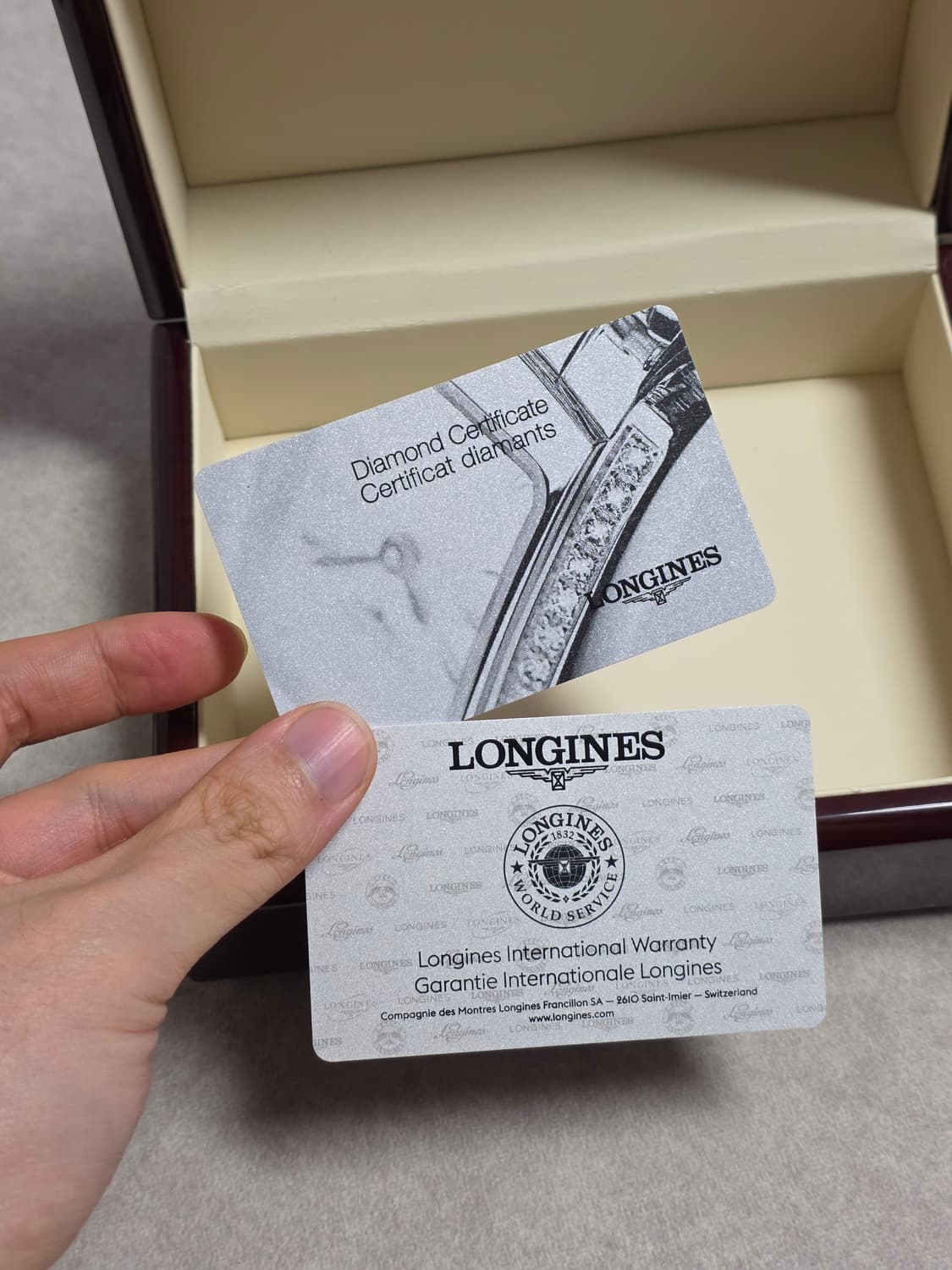 론진 금장 콤비 다이아 오토매틱 시계 상품이미지7