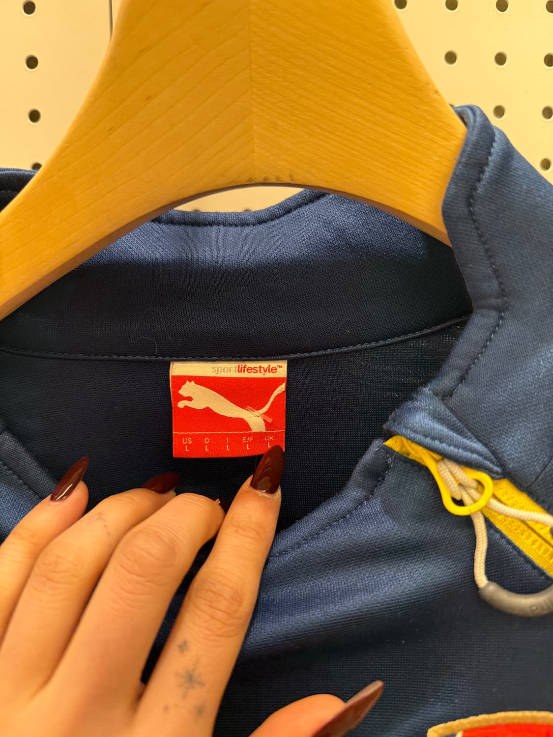 푸마 아스날 트레이닝 하프집업 U1121 상품이미지5