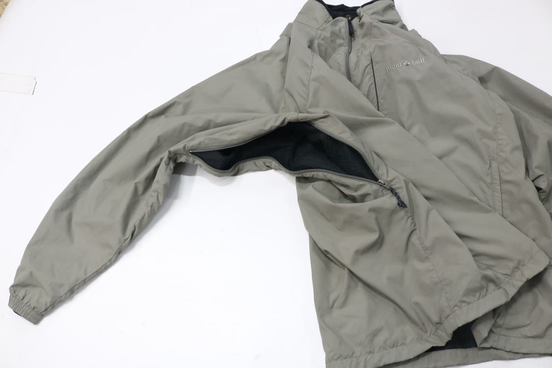 mont-bell 몽벨 빈티지 클라이마라이트 플리스 안감 나일론 자켓 상품이미지6