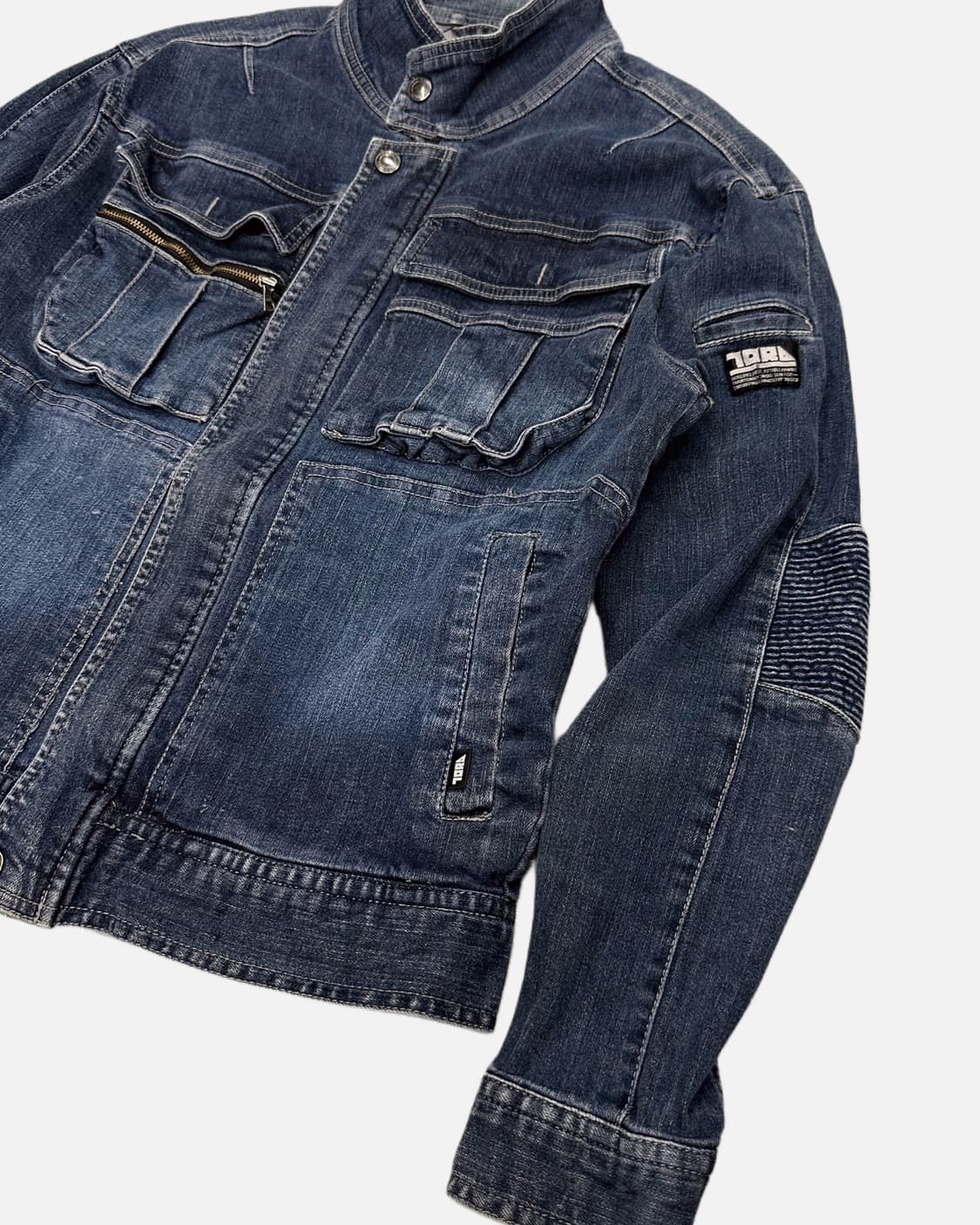 TORA work denim zip-up jacket 상품이미지3