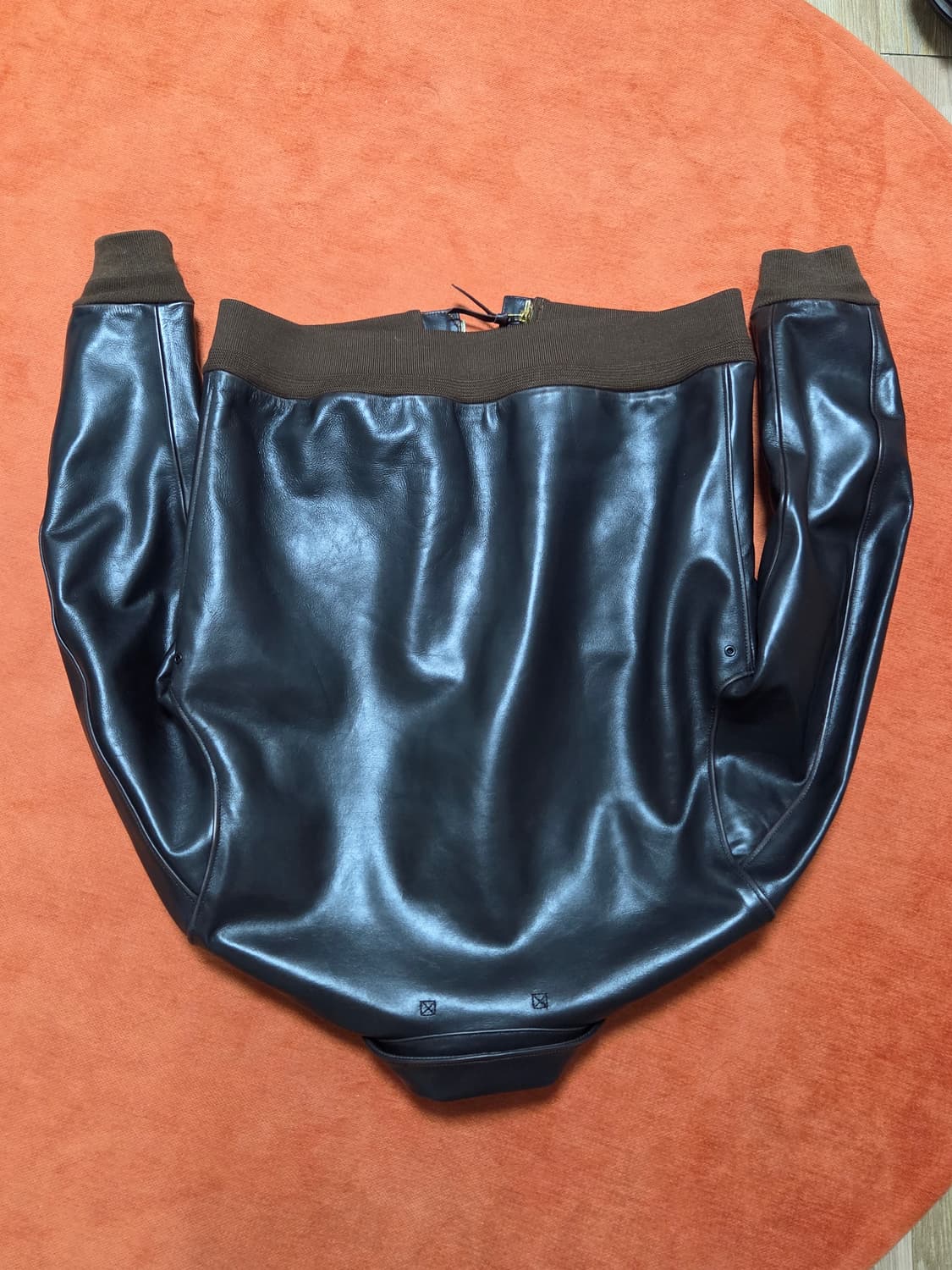 USAAC 말가죽 A2 Horsehide Flight Jacket XL 상품이미지4