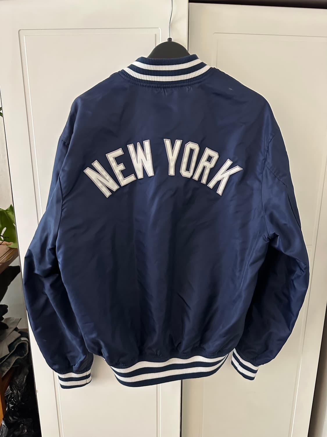 뉴욕 양키스 네이비 야구 점퍼 90(S) 상품이미지2