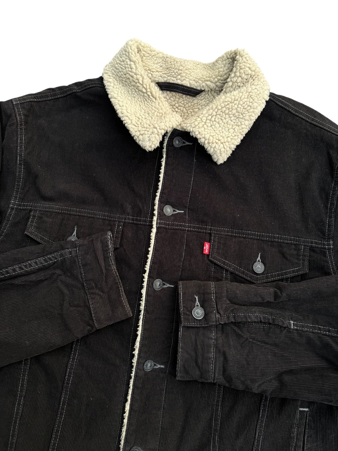 Levis 리바이스 쉐르파 코듀로이 트러커 자켓 상품이미지2