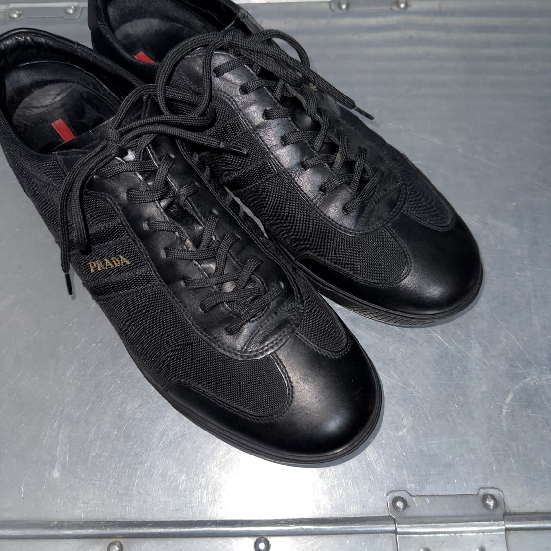 00s 블랙 프라다 스포츠 스니커즈 상품이미지5