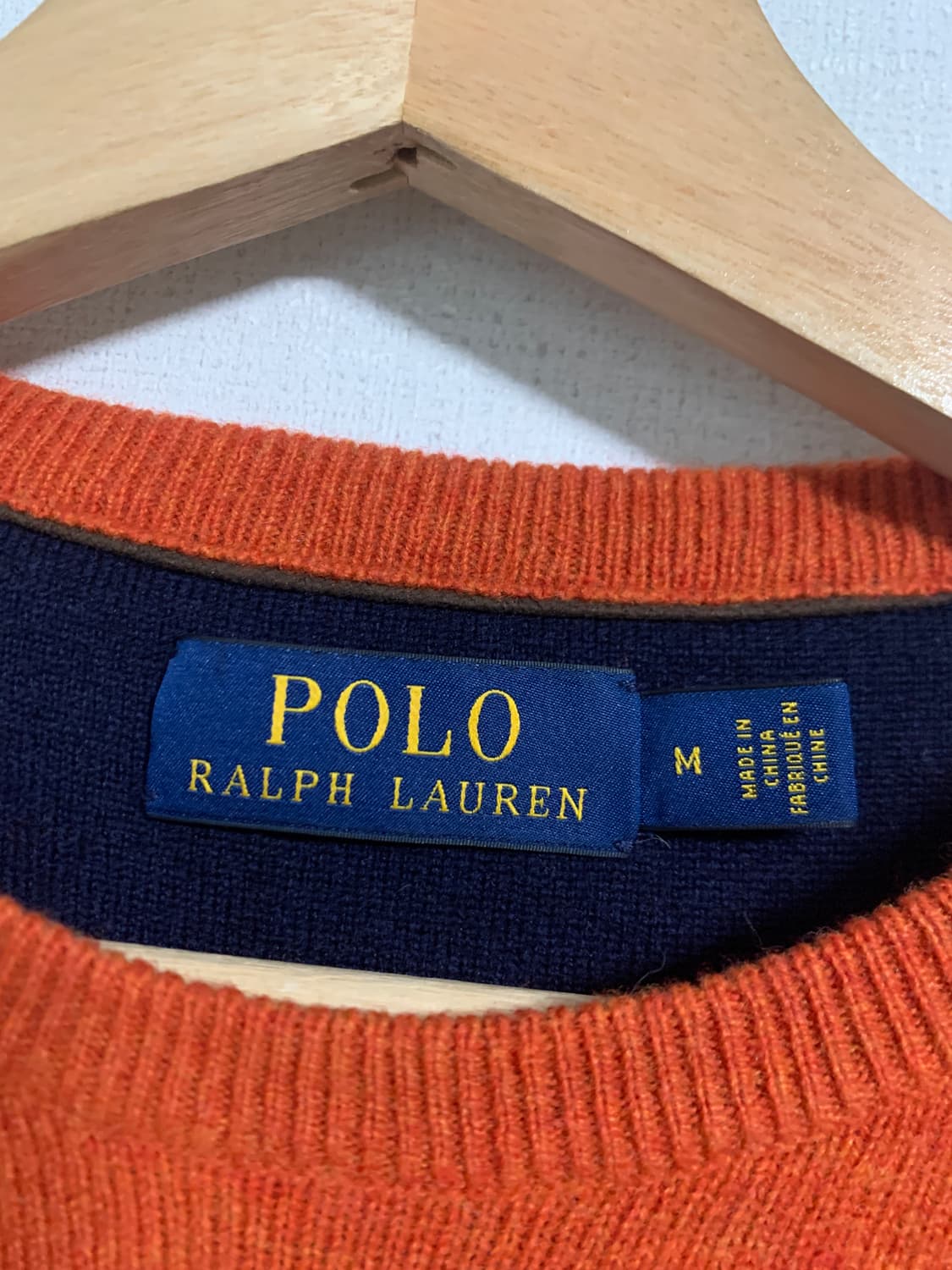 폴로 랄프로렌 메리노 울 니트 M 상품이미지2