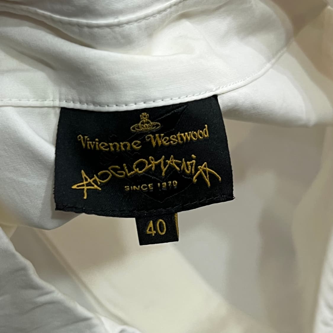  비비안웨스트우드 화이트 블라우스 y15912 상품이미지6